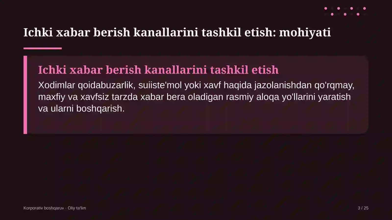 elektron tijoratda ichki xabar berish kanallarini tashkil etish 5549 3