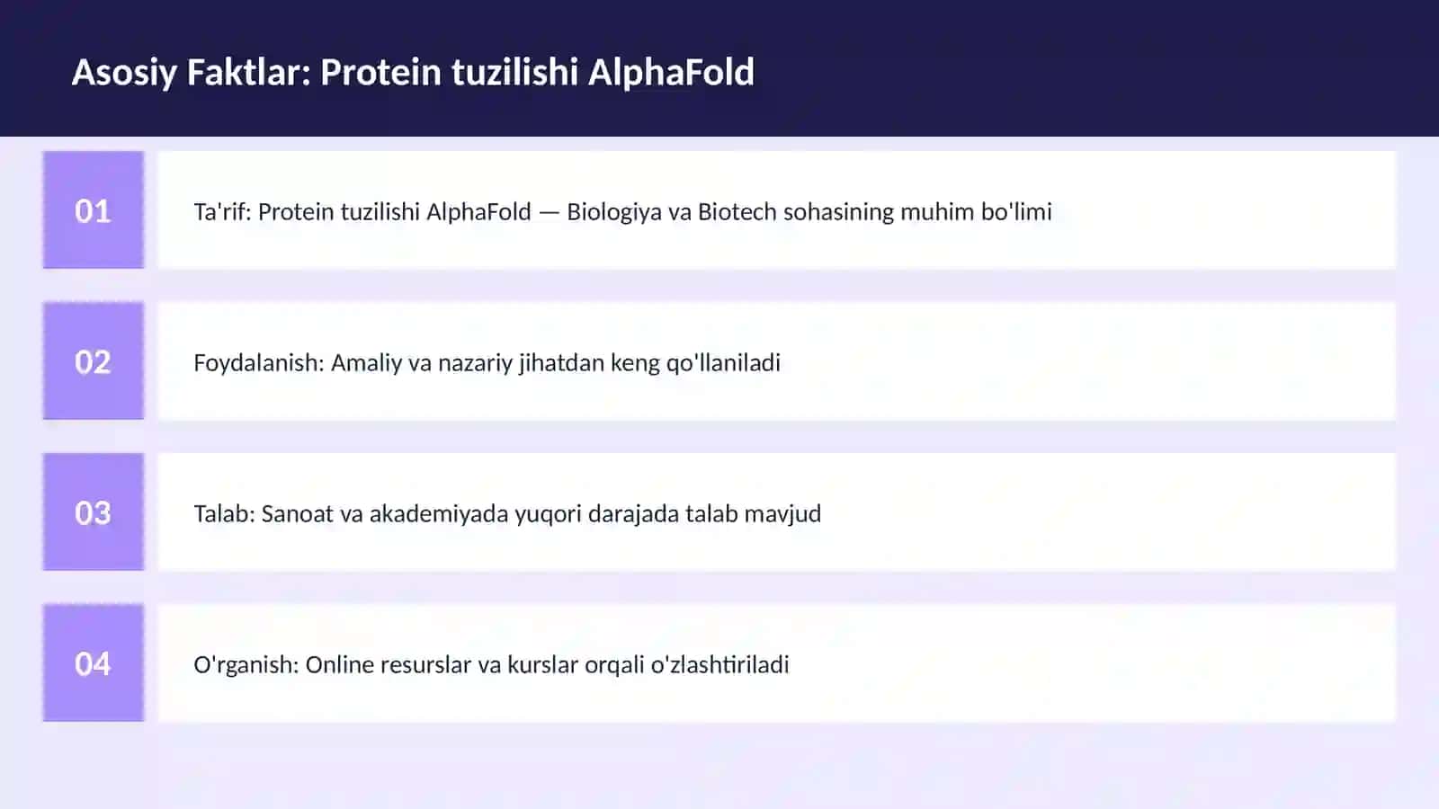 Protein tuzilishi AlphaFold 3