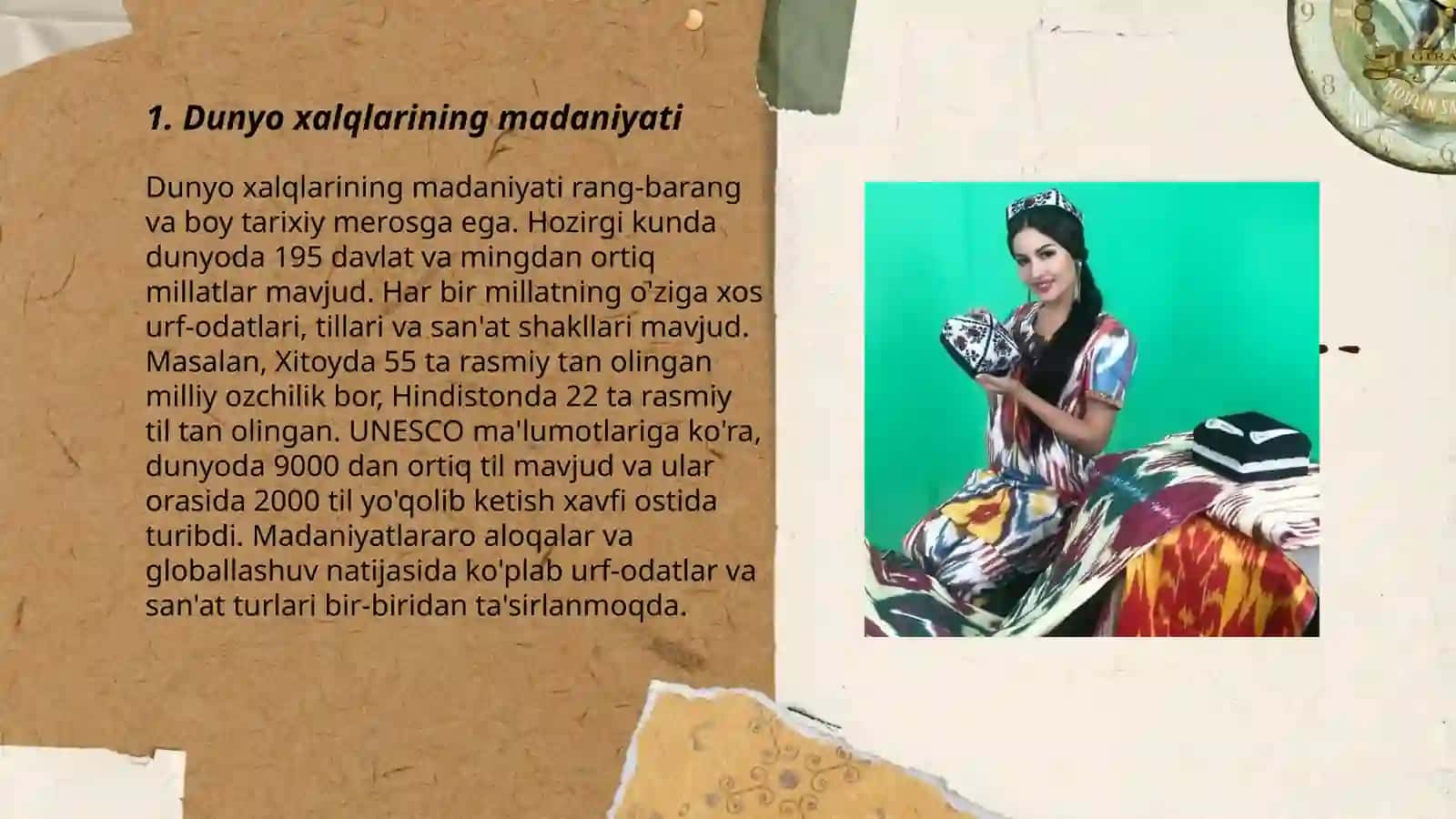Dunyo xalqlar ishlari 3