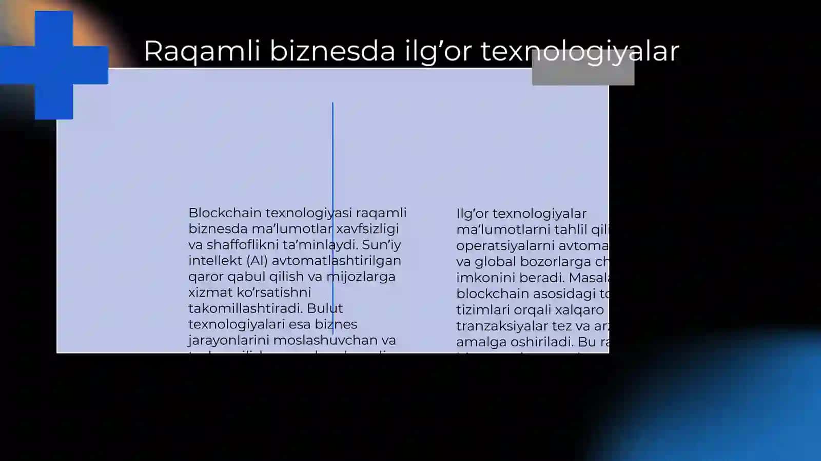 Blockchain va Lot texnalogiyalarining raqamli biznesdagi innovatsion imkoniyatlari 3