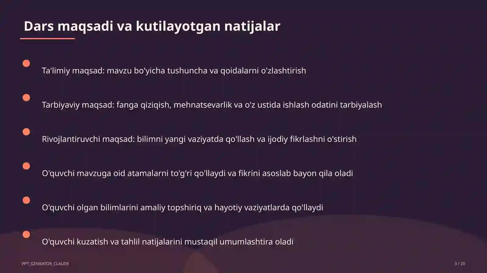 Sitologiya: hujayra tuzilishi va funksiyalari (9-sinf) 3