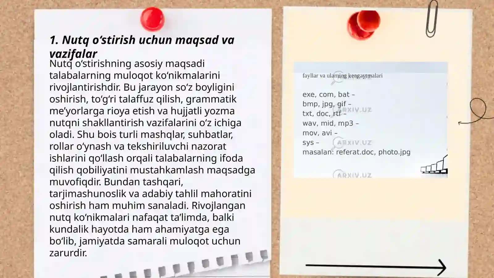 Nutq òstirish fanining maqsadi vazifalari,metodlari va usullari bòyicha sxema tuzish 3