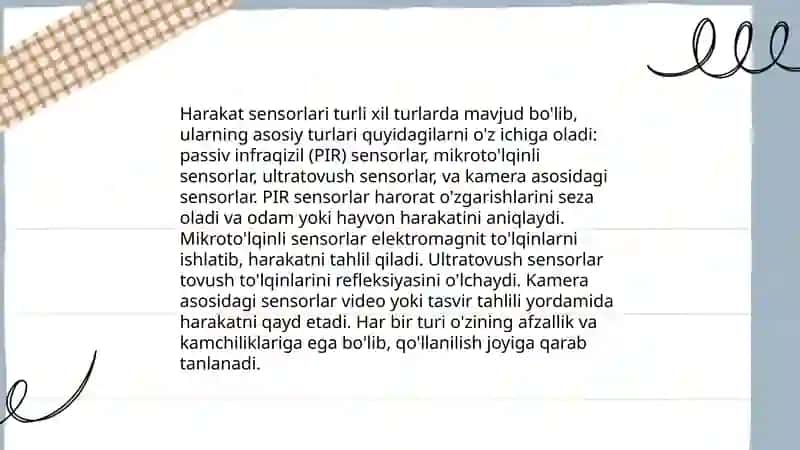 Sensorlar 3