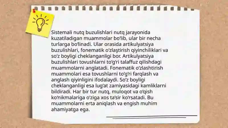 Sistemali nutq buzulishlari bo'lgan bolalarning psixologik xususiyatlari 3