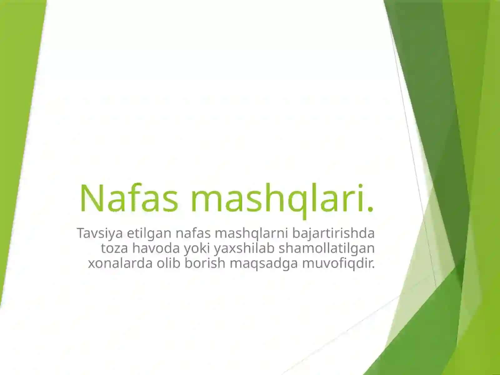 Nutqida nuqsoni bo’lgan bolalar bilan uy sharoitida olib boradigan logopedik mashqlarni bajartirish yuzasidan ota-onalarga tavsiyalar ………… 3