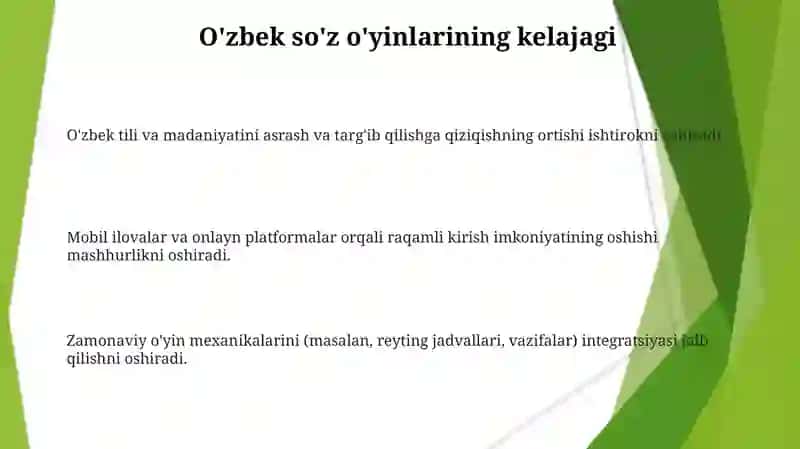 Oʻzbek milliy soʻz oʻyinlari 3