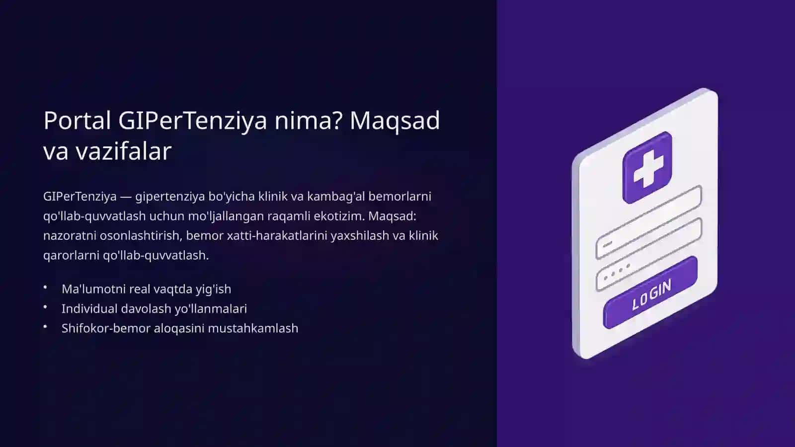 Portal GIPerTenziya: Gipertenziyani Boshqarishning Zamonaviy Yechimi 3