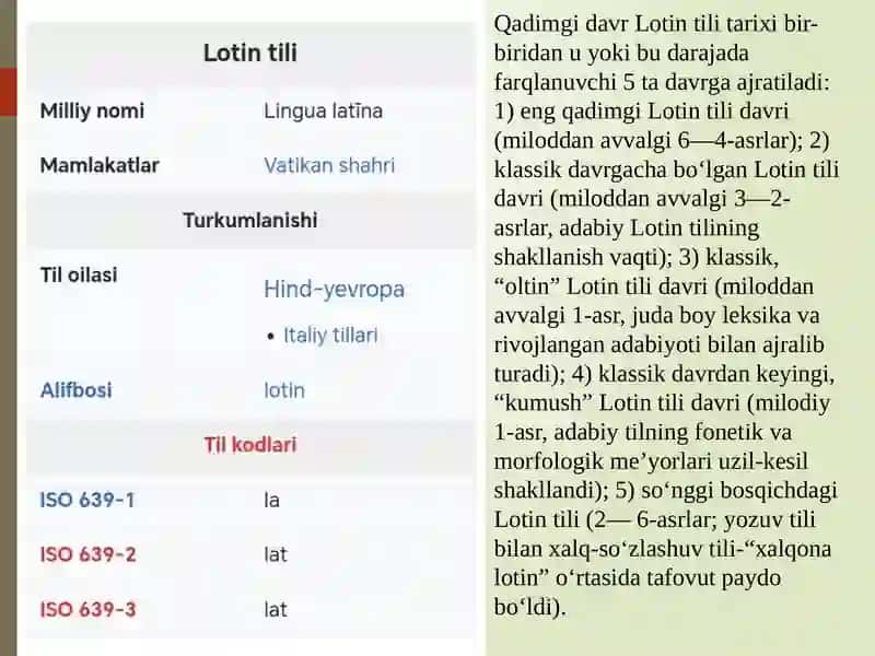 Perifiksatsiyausuli( oldqo`shimcha) 3