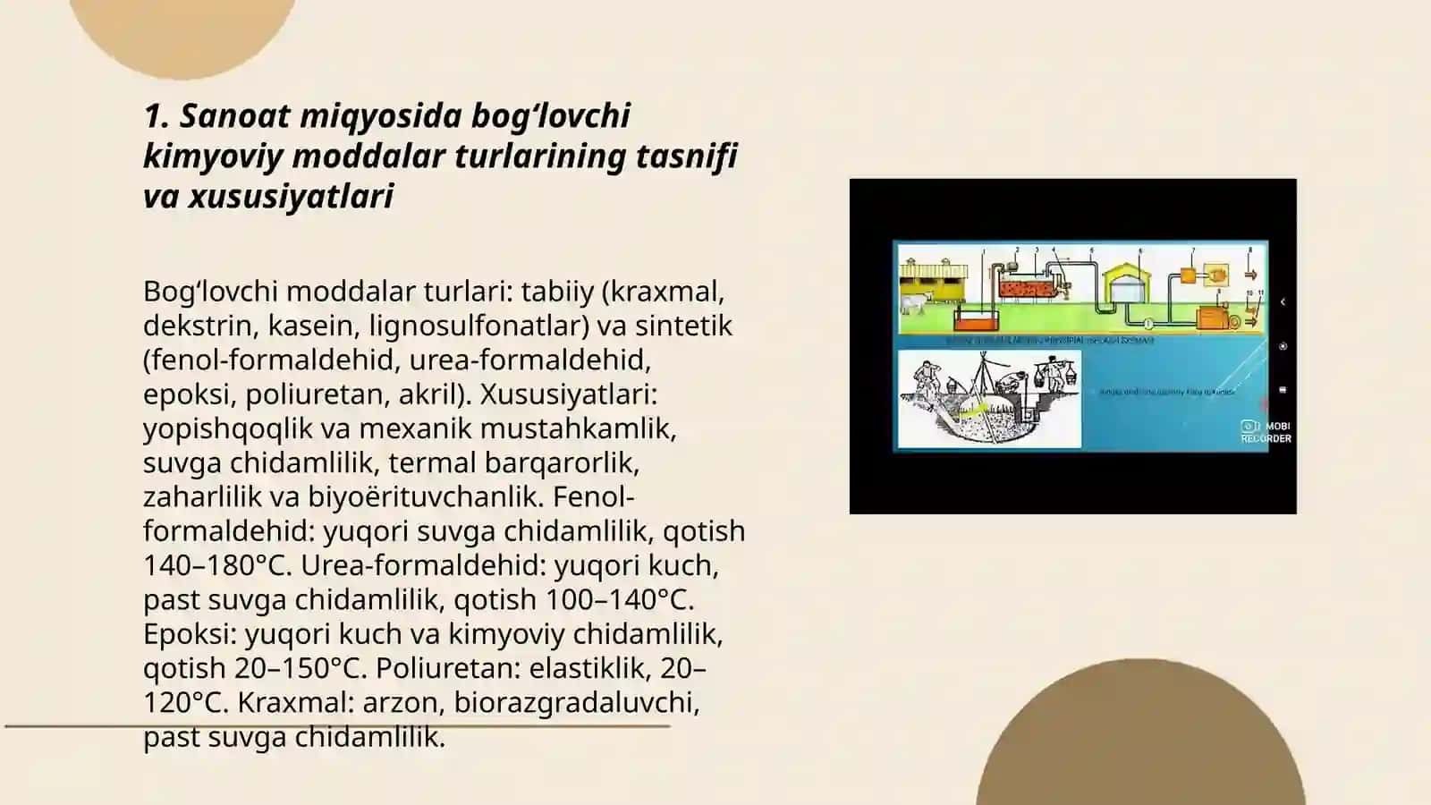 Sanoat miqyosida bogʻlovchi kimyoviy moddalardan foydalanish darajasini tahlil qilish 3