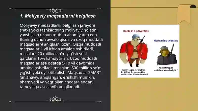 Meni tasavvurimni oʻzgartirgan kitob “Oylash va boy bolish” 3