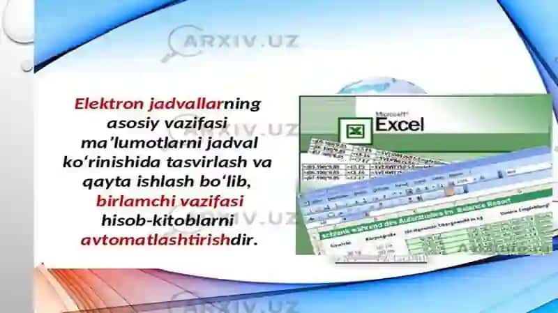 MICROSOFT EXCEL 3