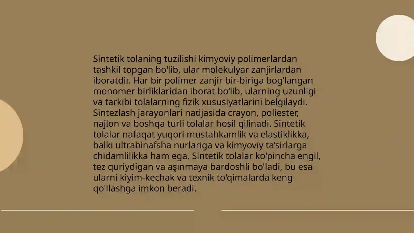 Sintetik tolalarni fizik mehanik xossalari 3