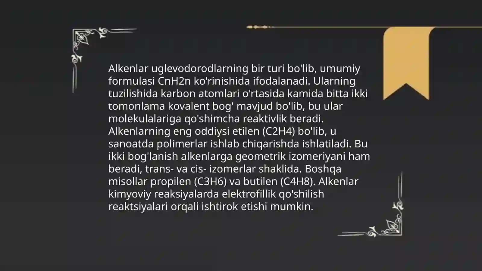 Alkenlar 3