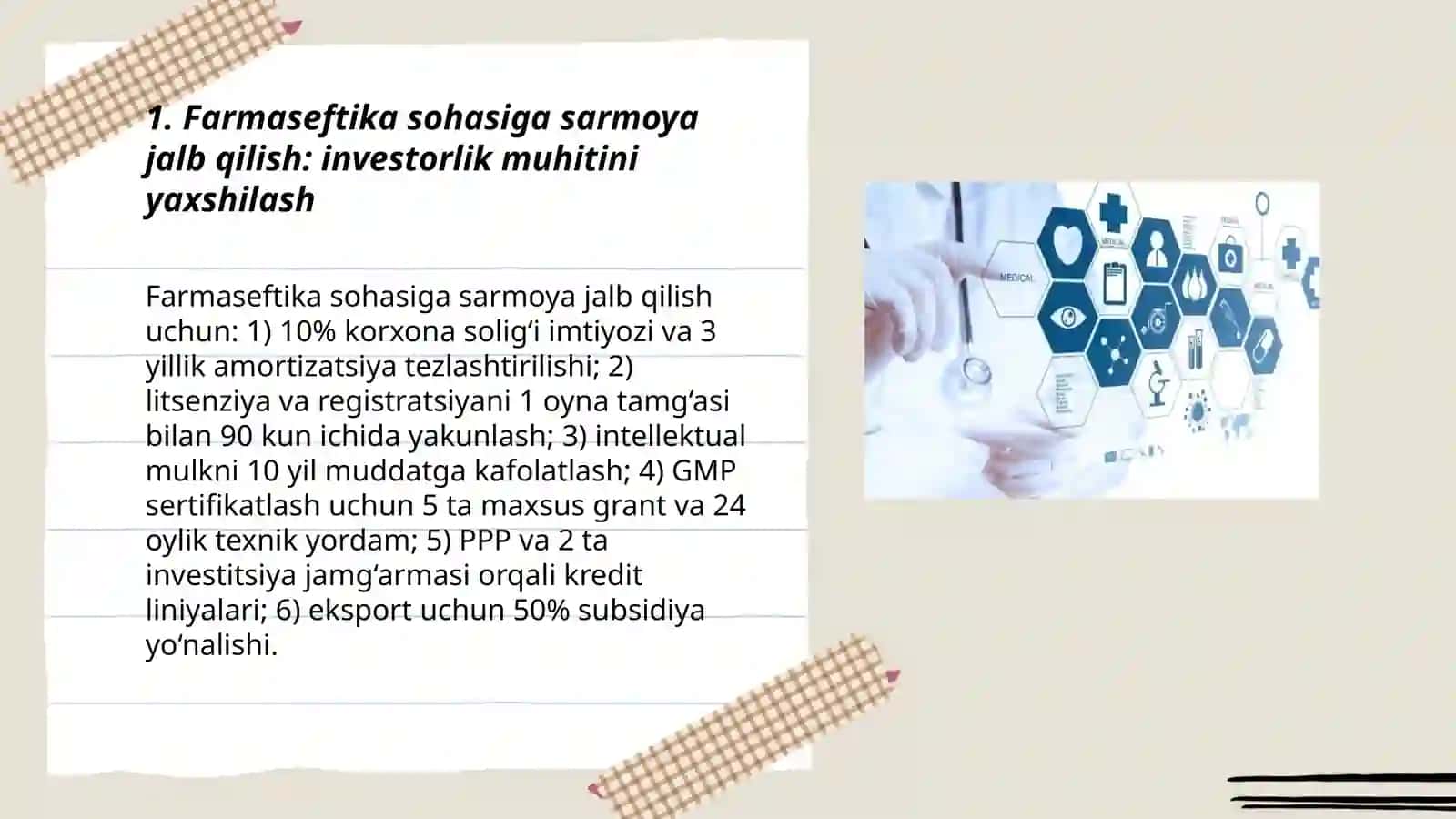 Farmosevtika sohasini rivojlantirish iqtisodiy omillari va istiqbollari 3