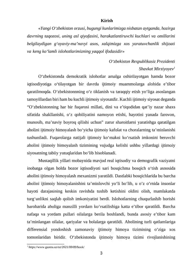 Sotsial oʻzgarishlarning milliy modeli 3