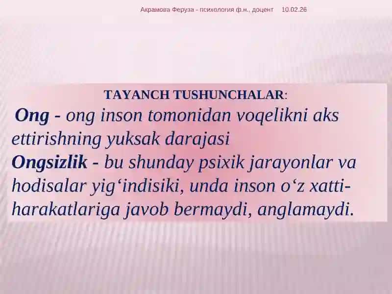 ONG TARAQQIYOTI VA ONGSIZLIK 3