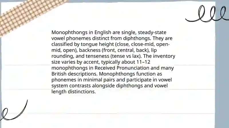 Classification of English vowels 3