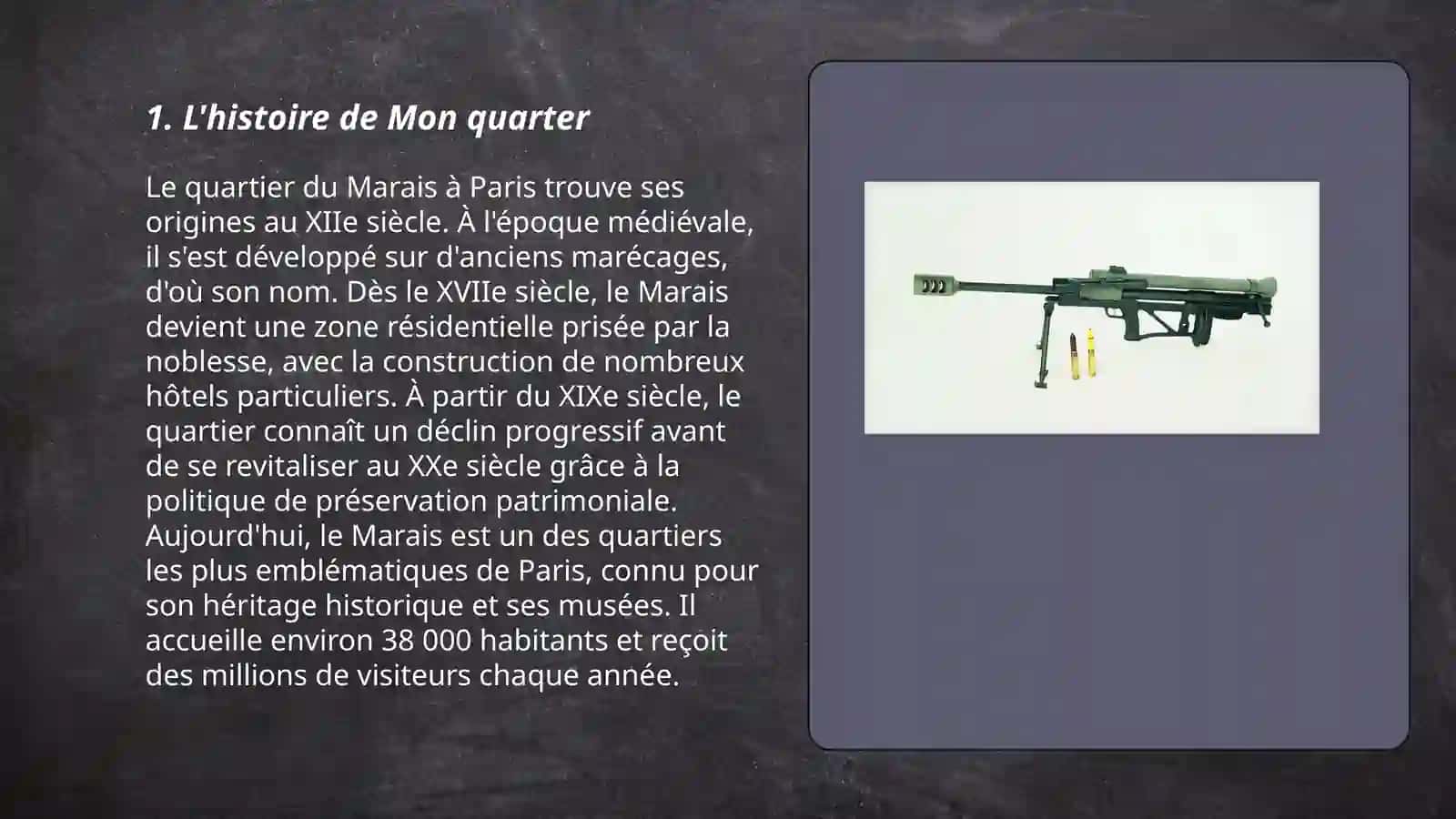 Mon quarter et ses lieus importants 3
