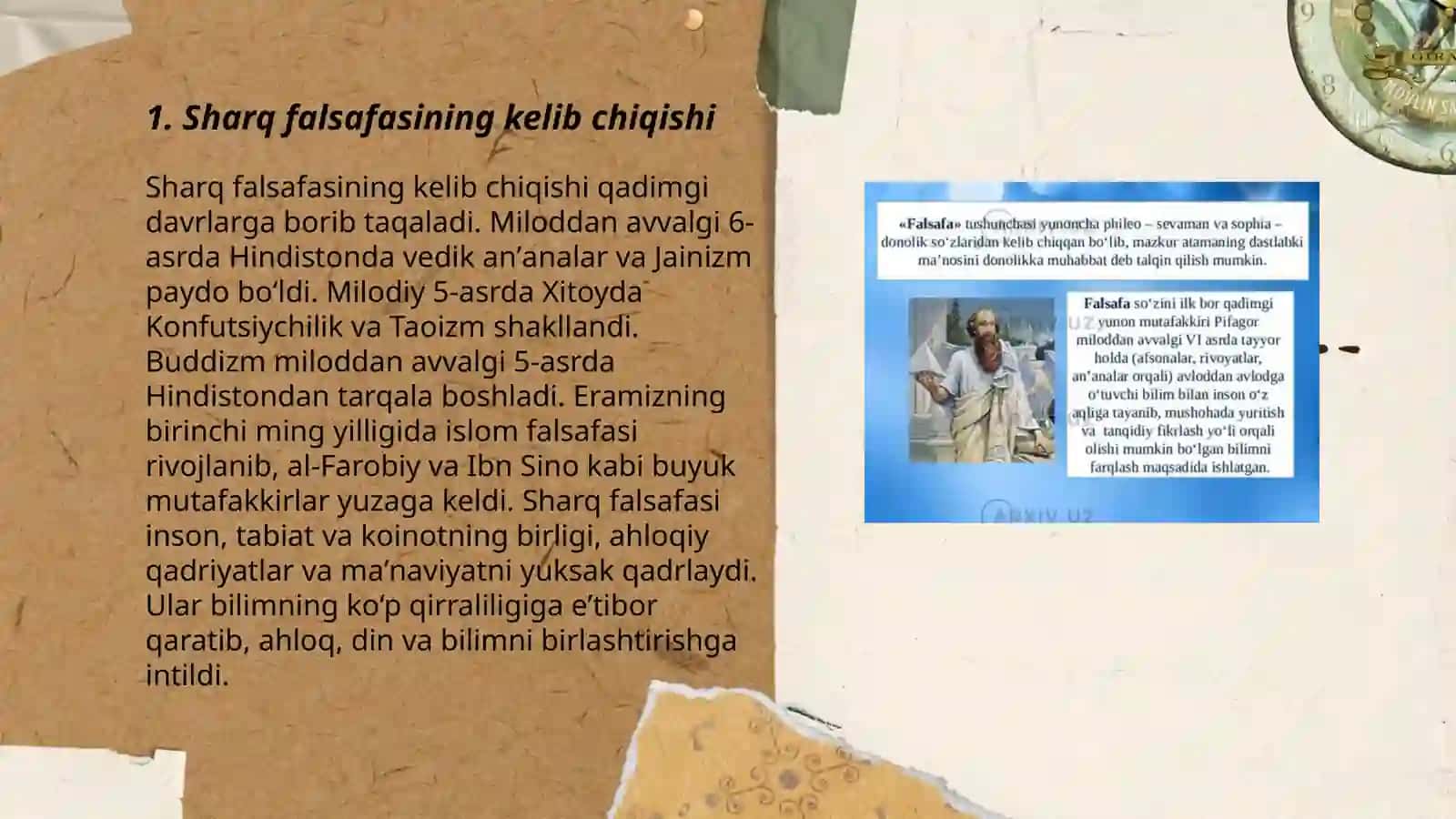 Sharq falsafasining mohiyati va ijtimoiy taraqqiyotdagi òrni 3