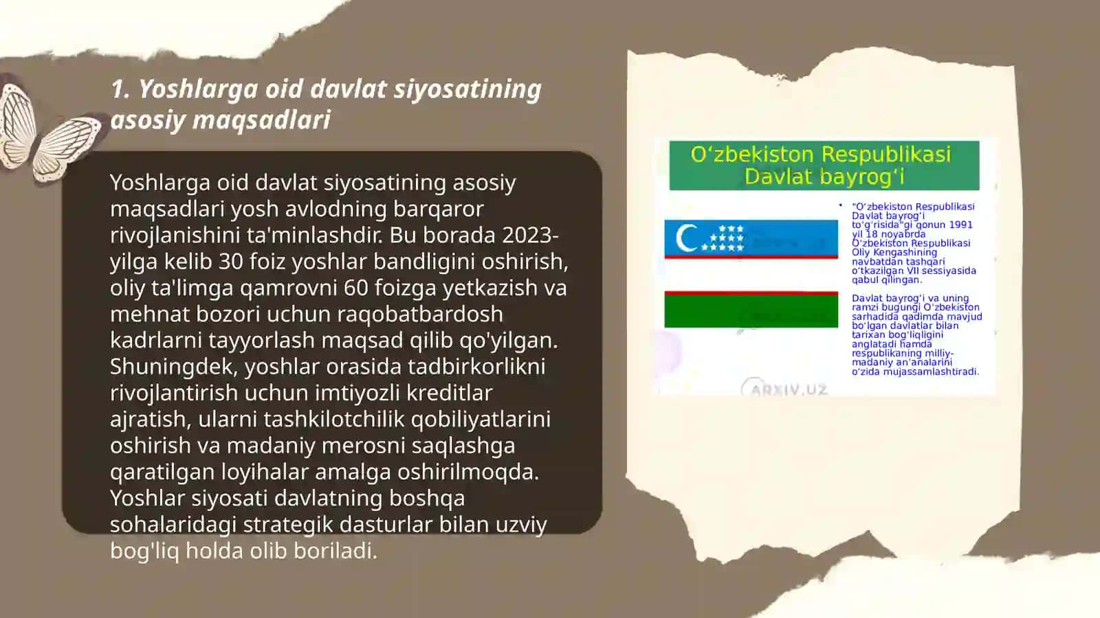 Yoshlarga oid davlat siyosati va uning mazmun mohiyati 3