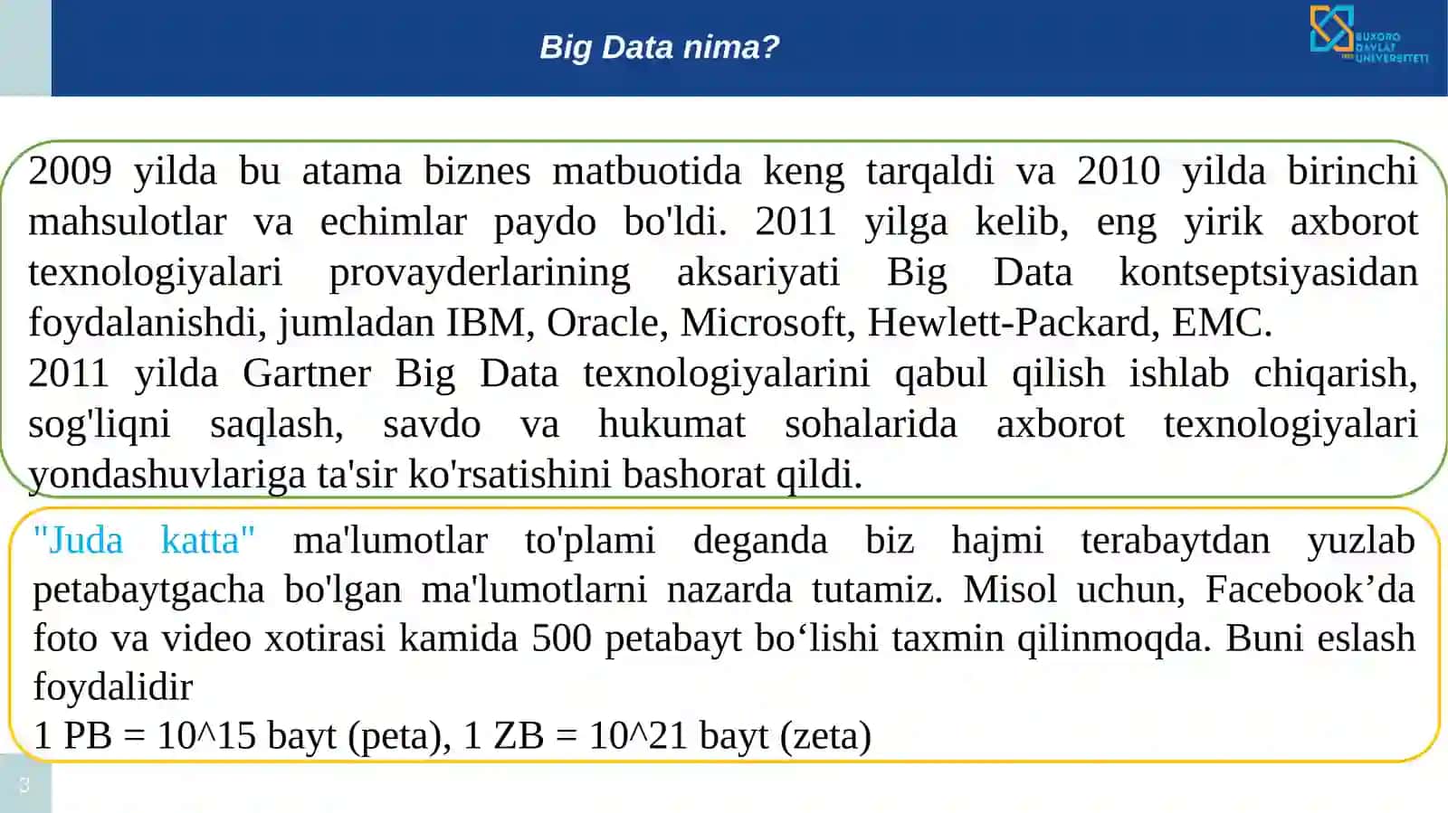 Big Data tushunchasi va asoslari 3