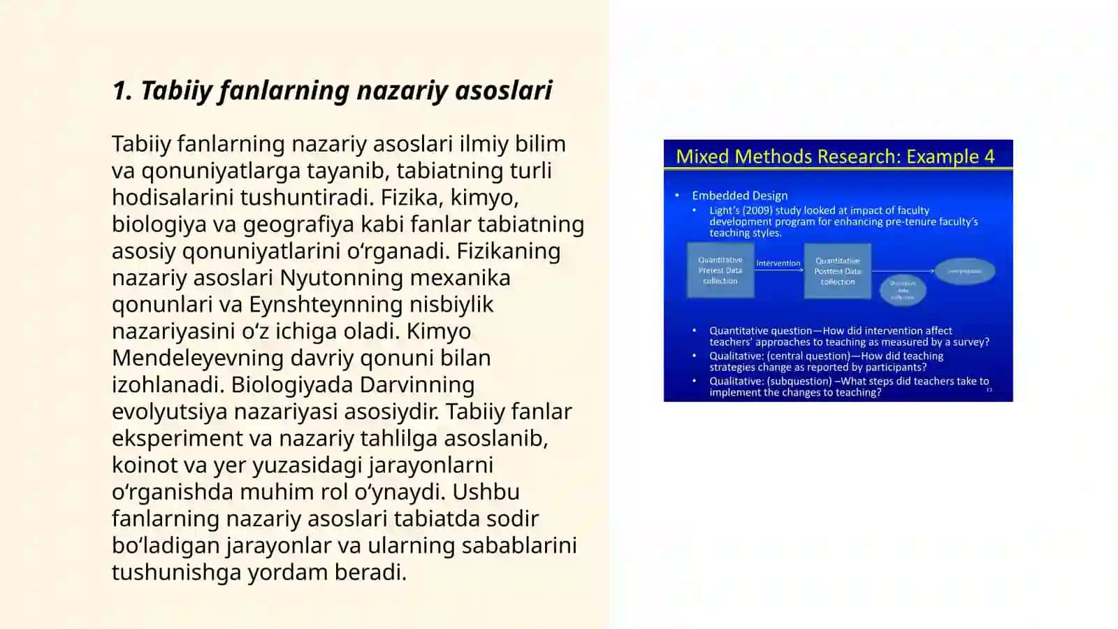 Tabiiy fanlar nazariyasi va metodikasi 3