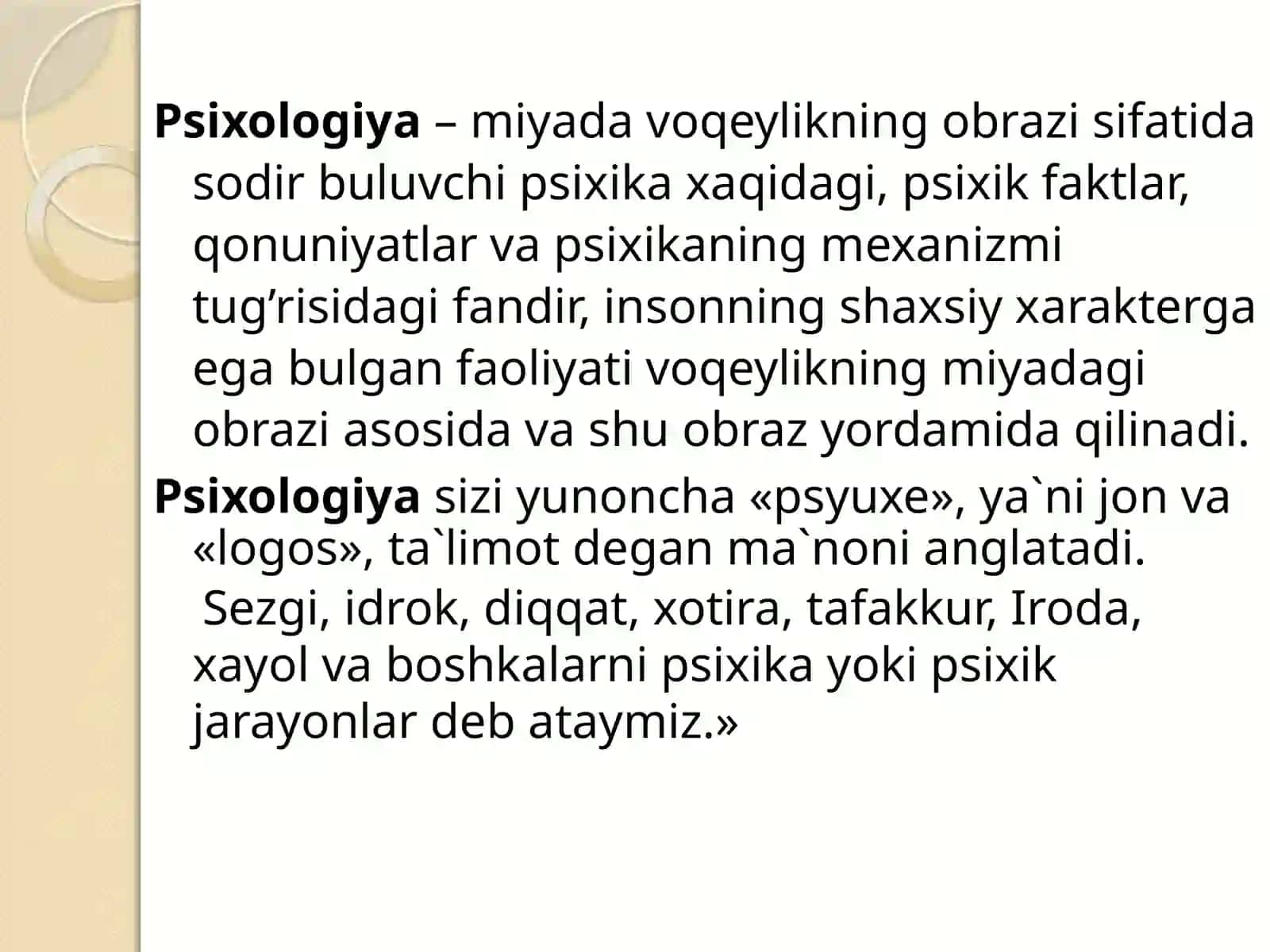 Psixologiyaning predmeti 3