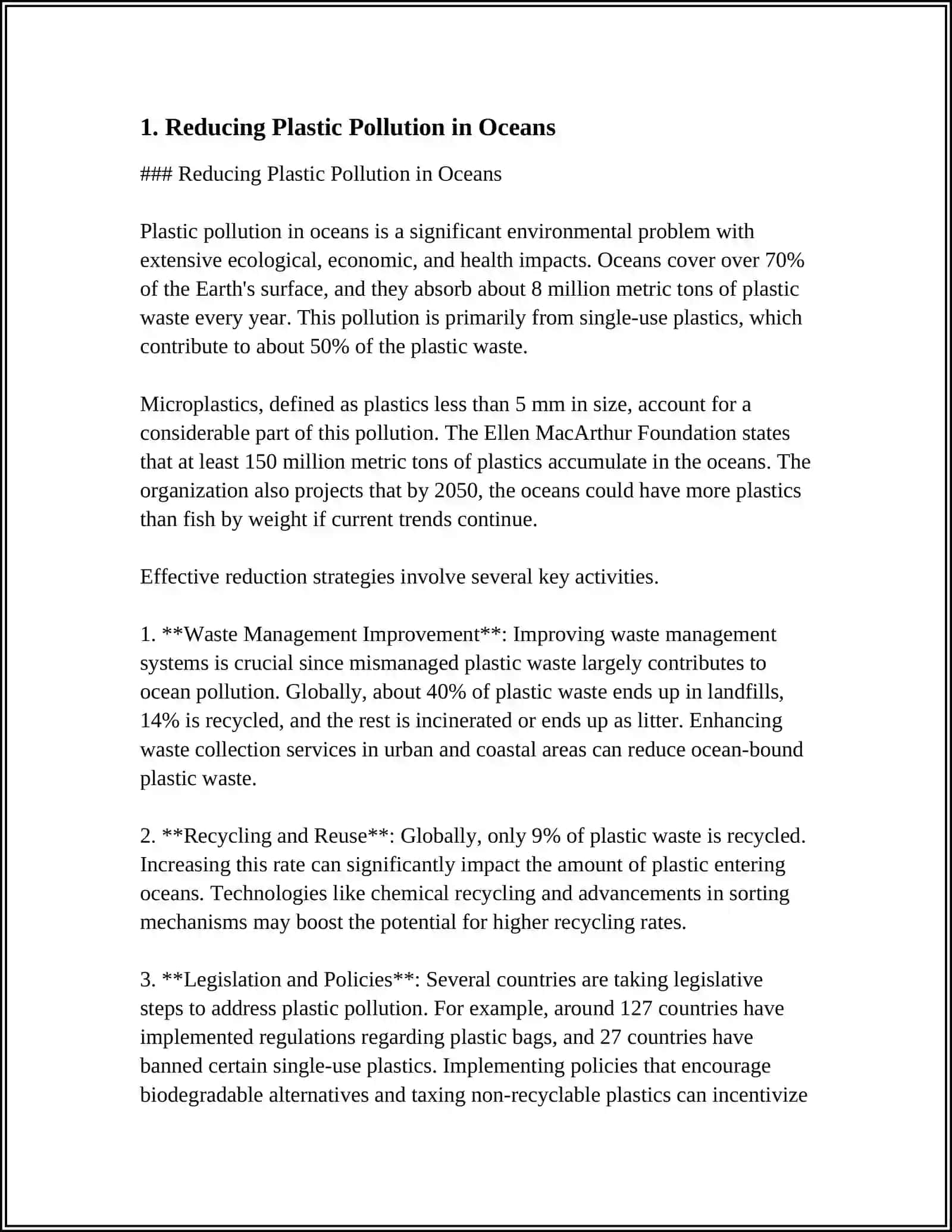 WHAT IS PROBLEM SOLUTION BASED TYPE ESSAY? 3