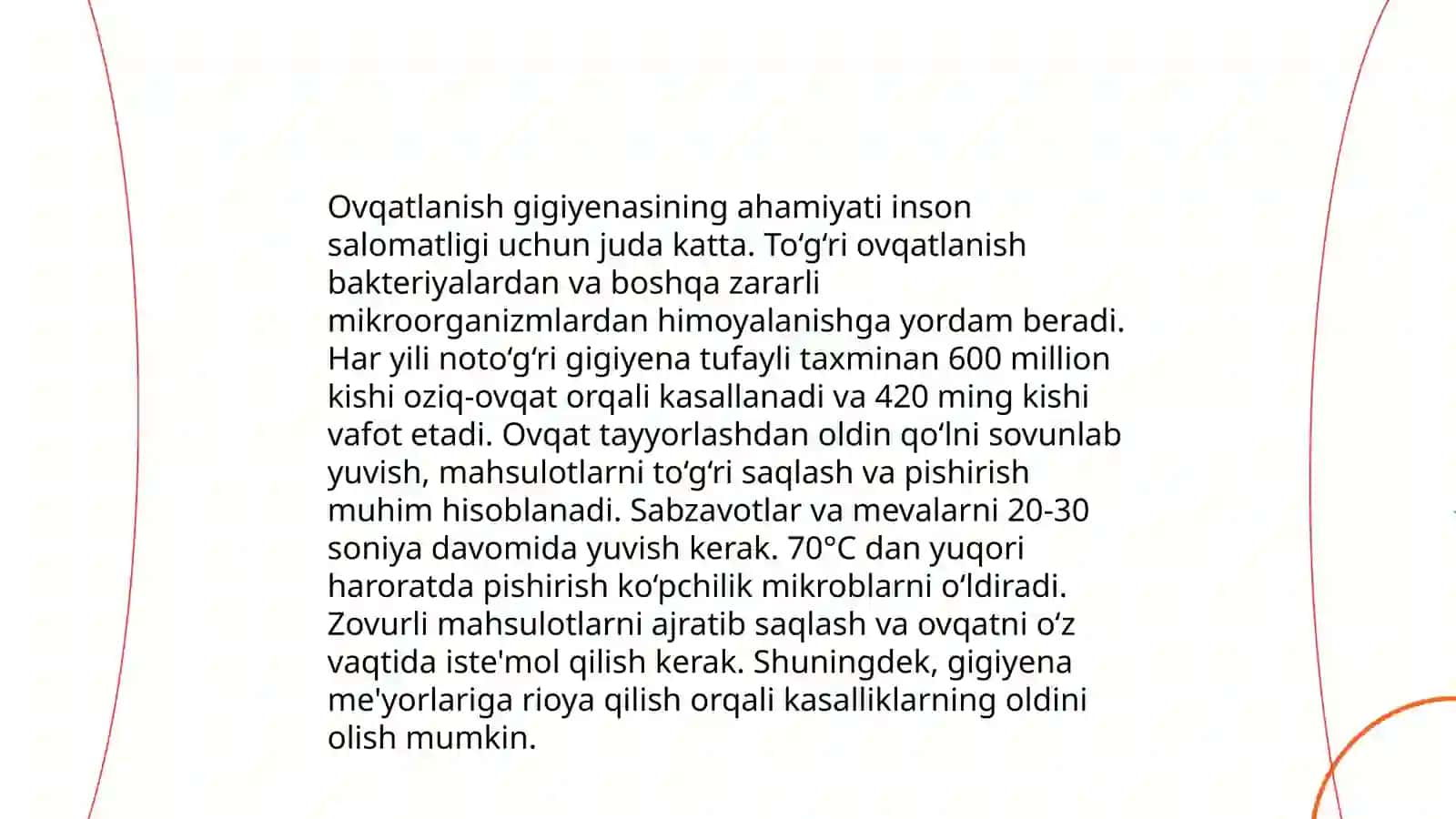 Ovqatlanish gigiyenasi. Ovqatlanish ratsionini tuzish metodlari 3
