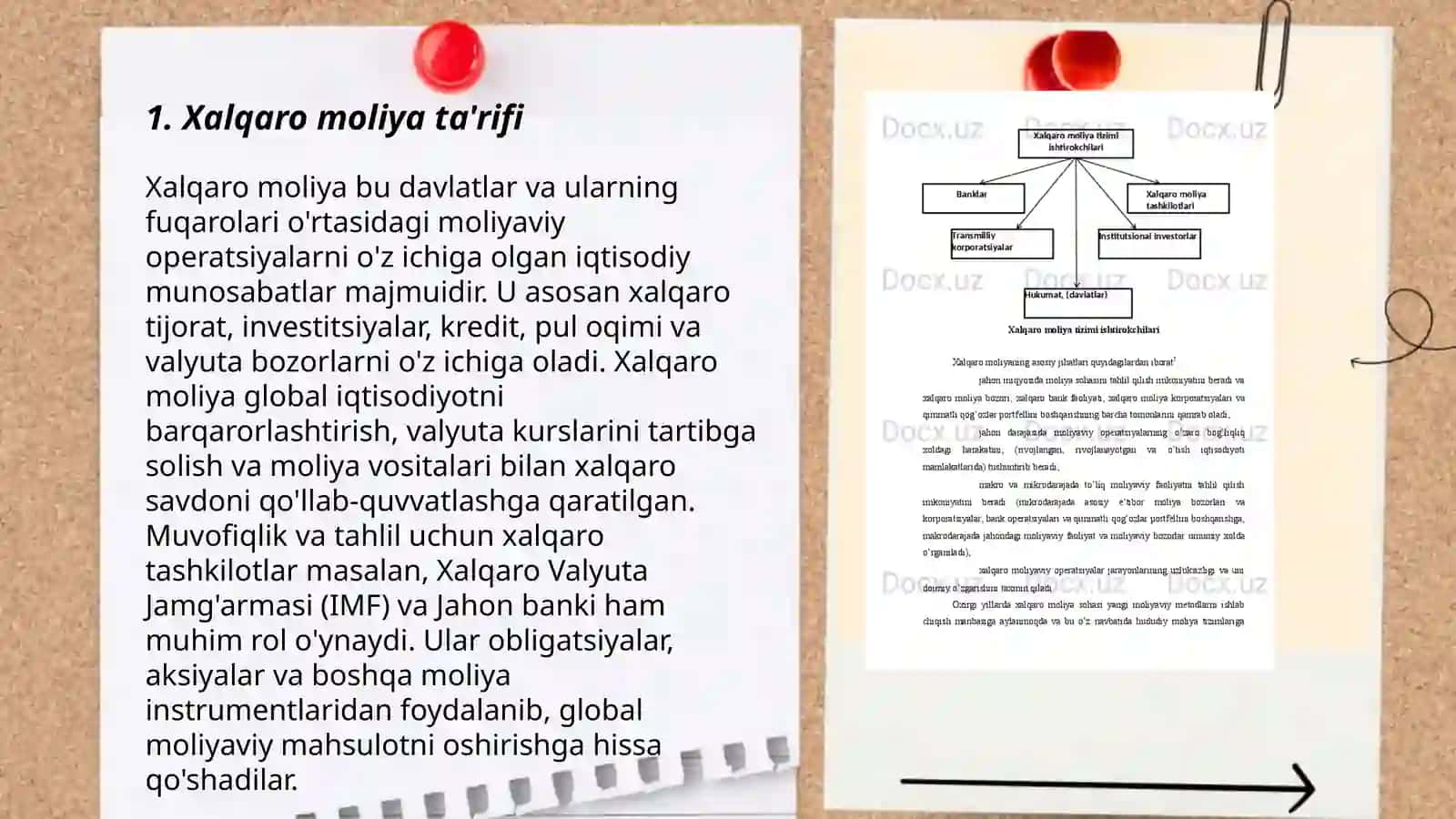 Xalqaro moliyaning mohiyati va ahamiyati 3