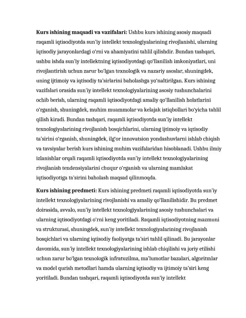 RAQAMLI IQTISODIYOTDA SUN'IY INTELLEKTNING O'RNI 3