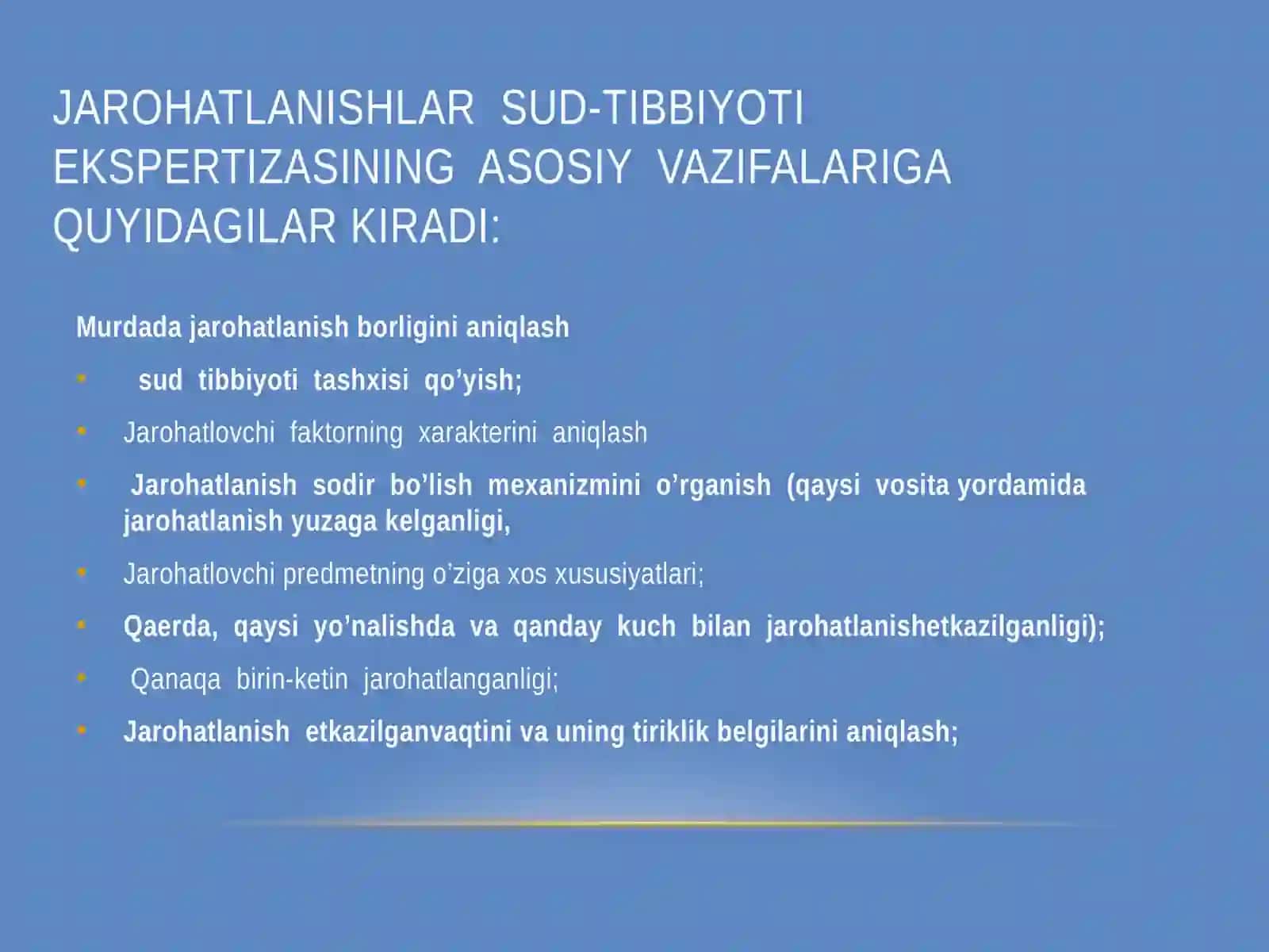 Mexanik travmalar reja 3
