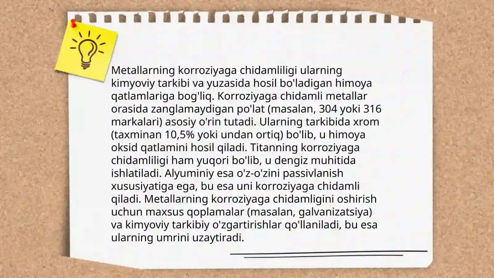 Metallar bakterial korroziyasining biokimyoviy va kimyoviy mexanizmlari 3