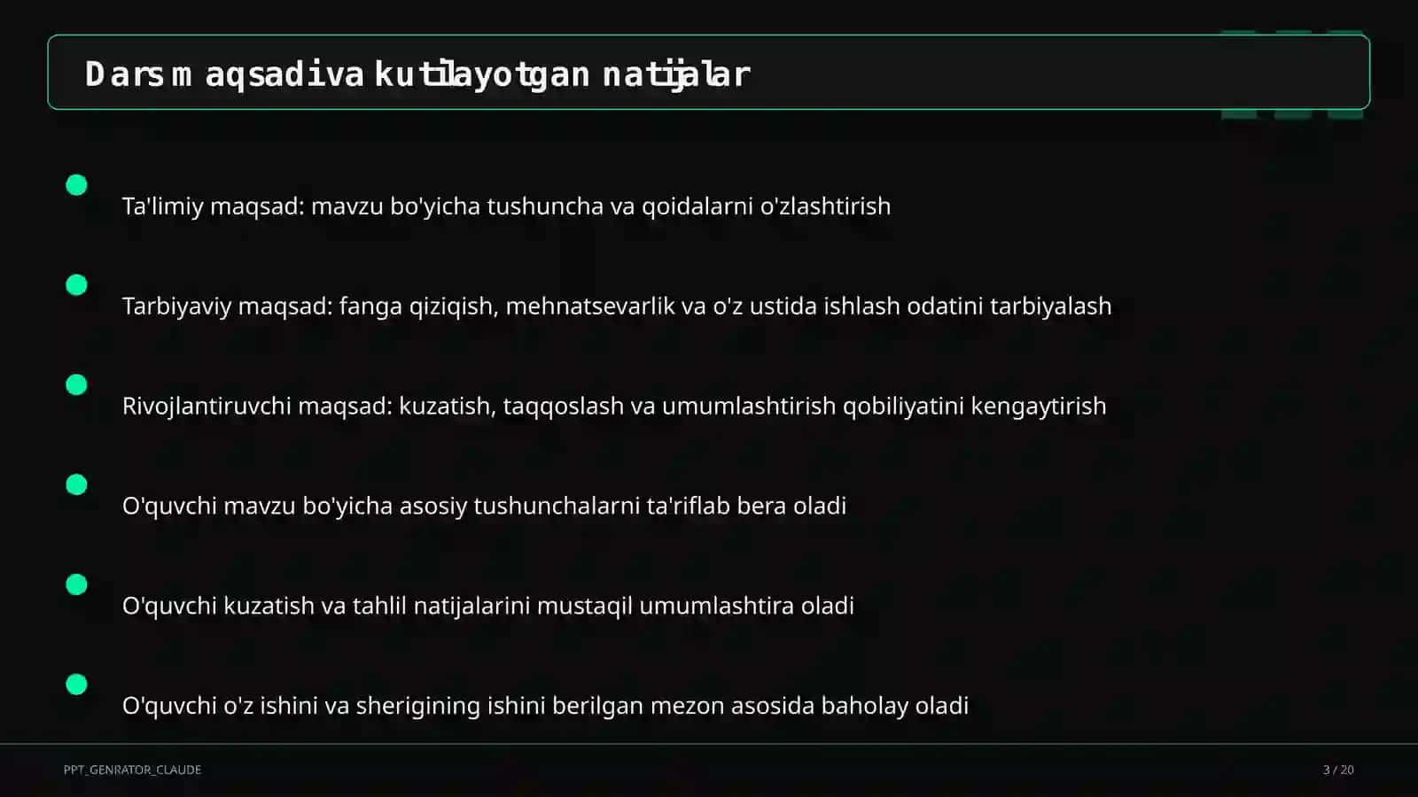 Uy hayvonlari va yovvoyi hayvonlar (1-sinf) 3