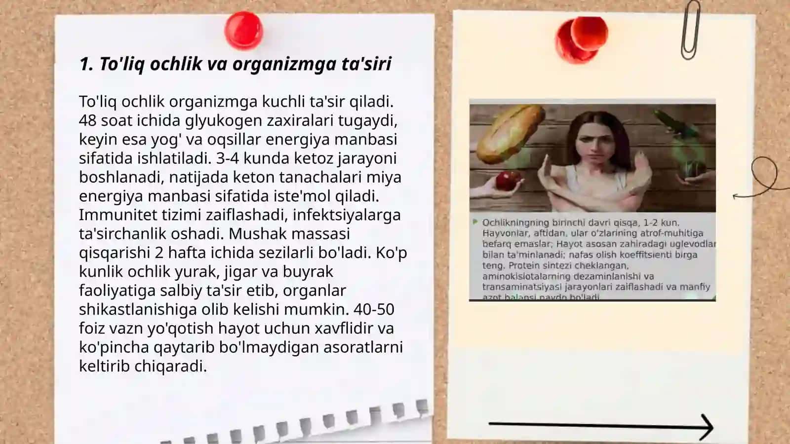 To'liq, to'liq bo'lmagan ochlik 3