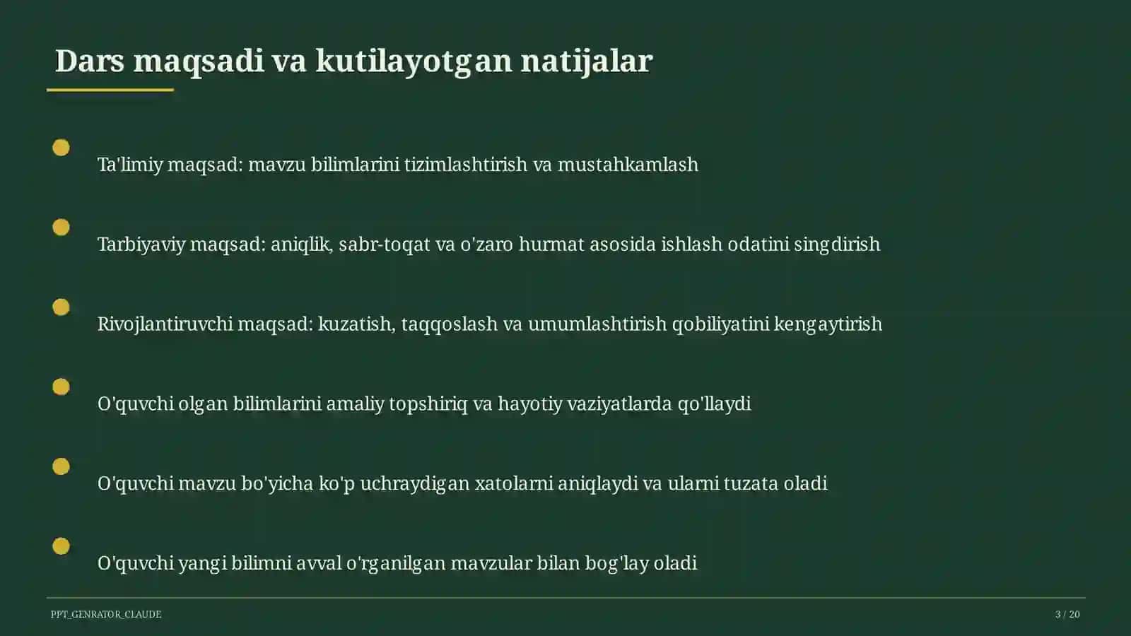 To'g'ri burchakli uchburchak xossalari (7-sinf) 3