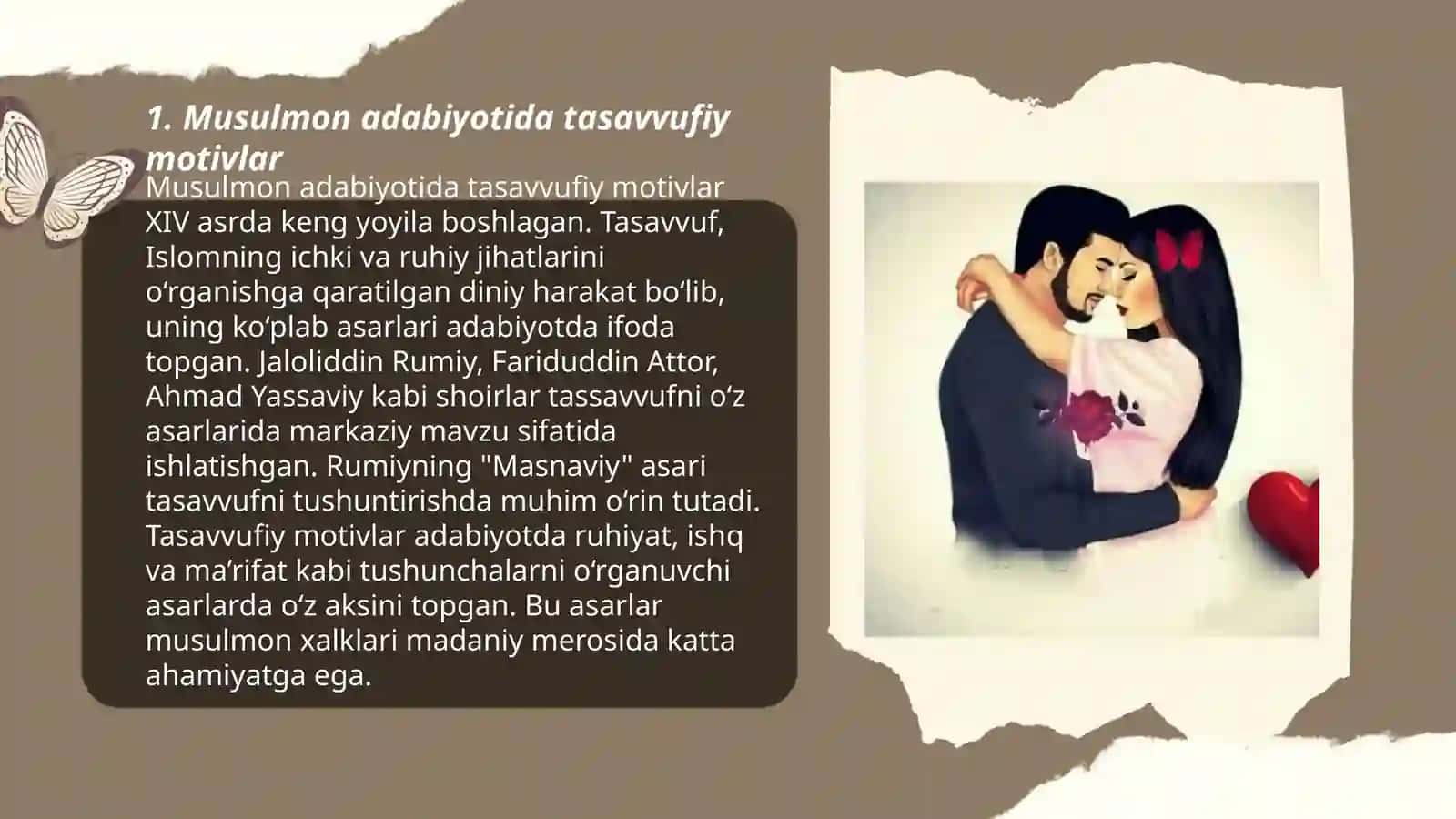 Musulmon adabiyotining g‘oyaviy motivlari 3