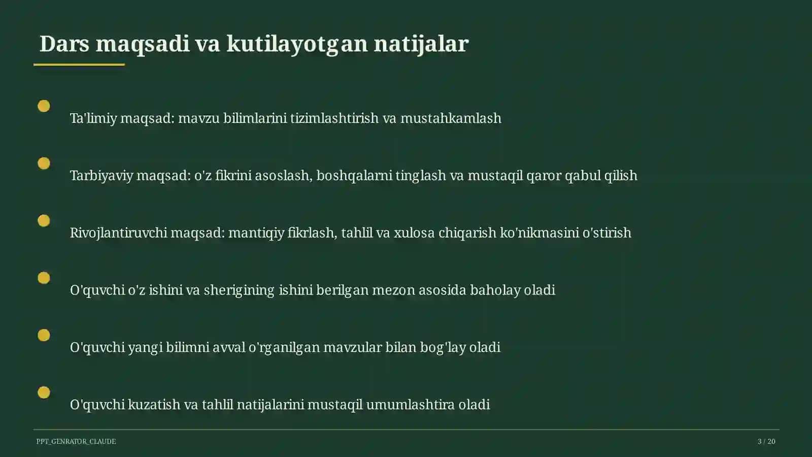 Yo'sinlar, qirqquloqlar va ochiq urug'lilar (6-sinf) 3