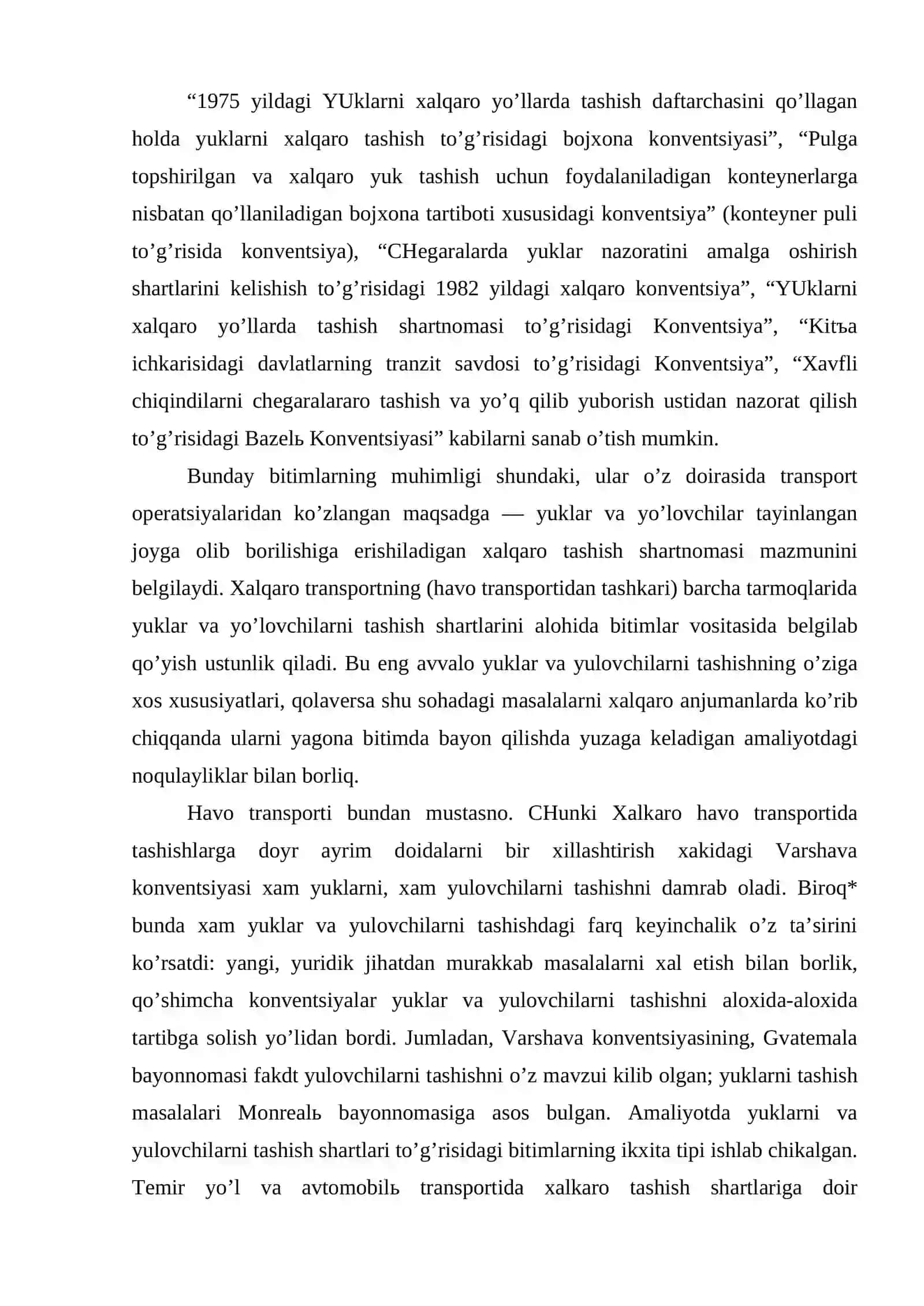 Аvtоmоbil trаnspоrtidа yuklаrni rеspublikаmiz bоjхоnа chеgаrаlаridаn оlib o’tish tаrtibi 3