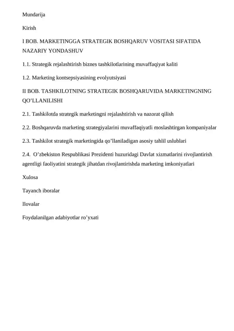 STRATEGIK MENEJMENT KURSI 3