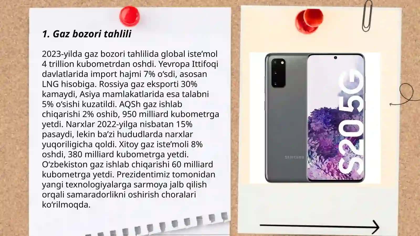 Gaz bozori tahlili 3