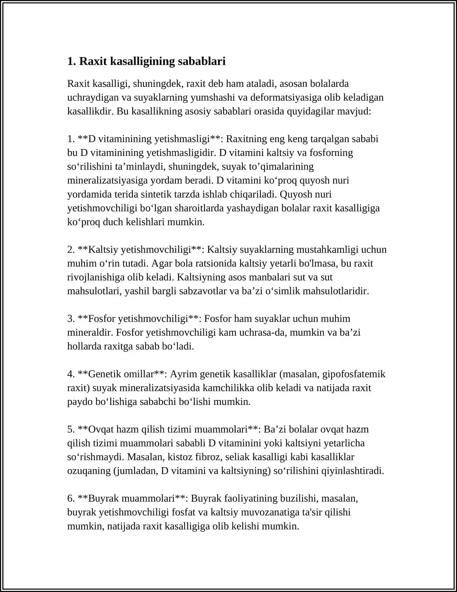 Raxit kasalligi 3