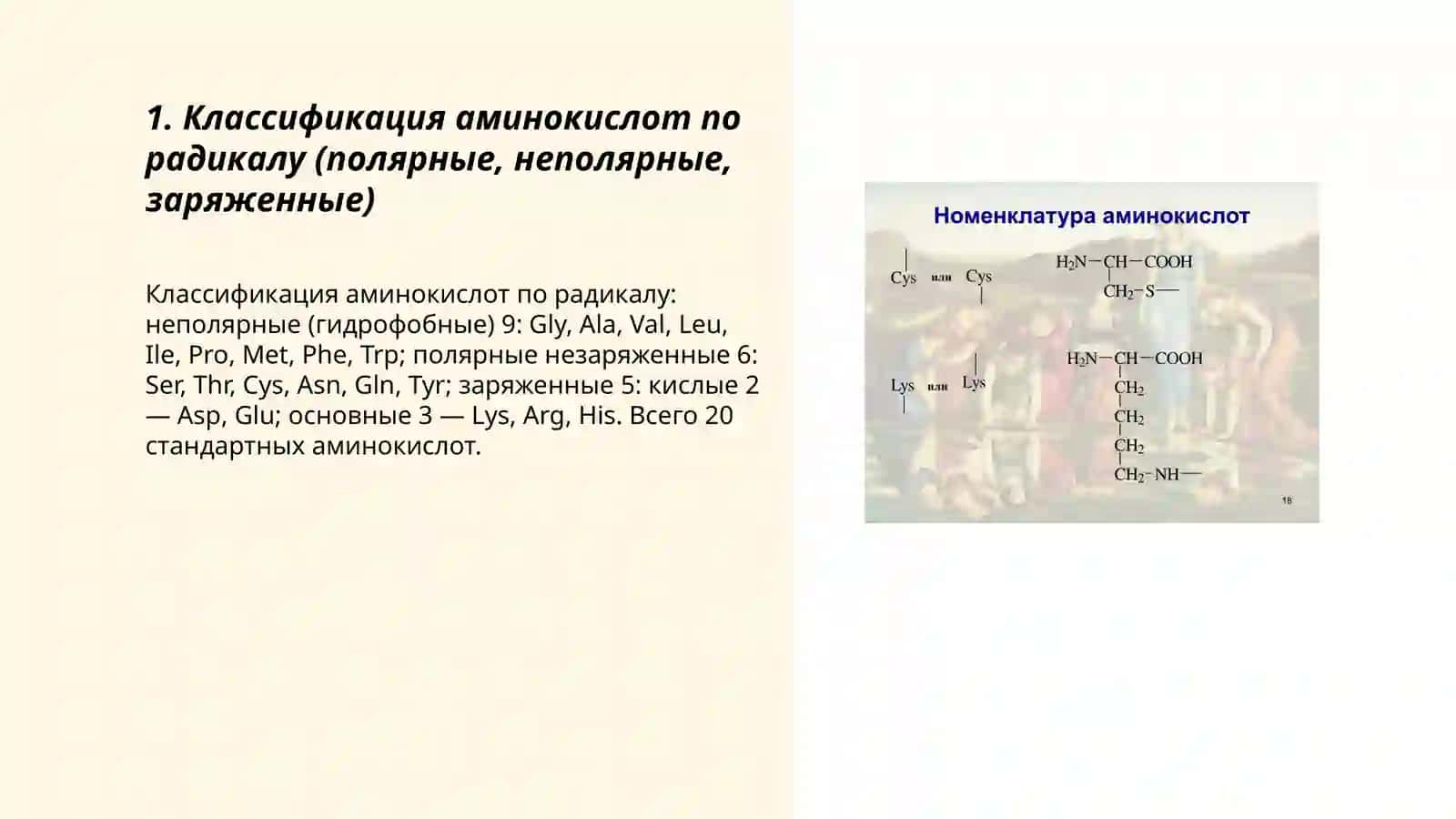 Аминокислот, пептидлар 3