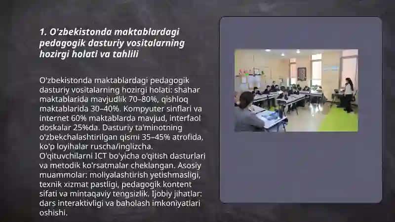 O'zbekistonda ta'lim jarayonida pedagogik dasturiy vositalardan foydalanish tajribasi 3