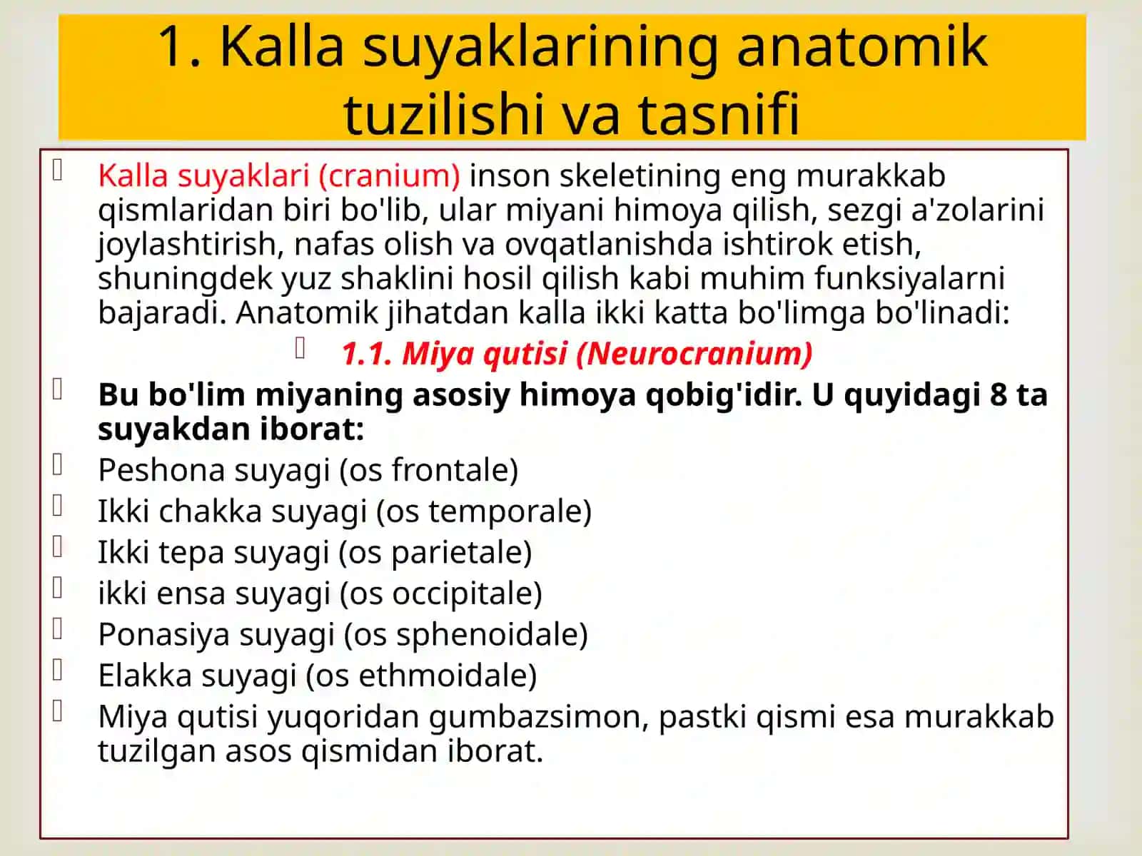 Yoshbolalar kallasuyaklarining anatomiyasi 3