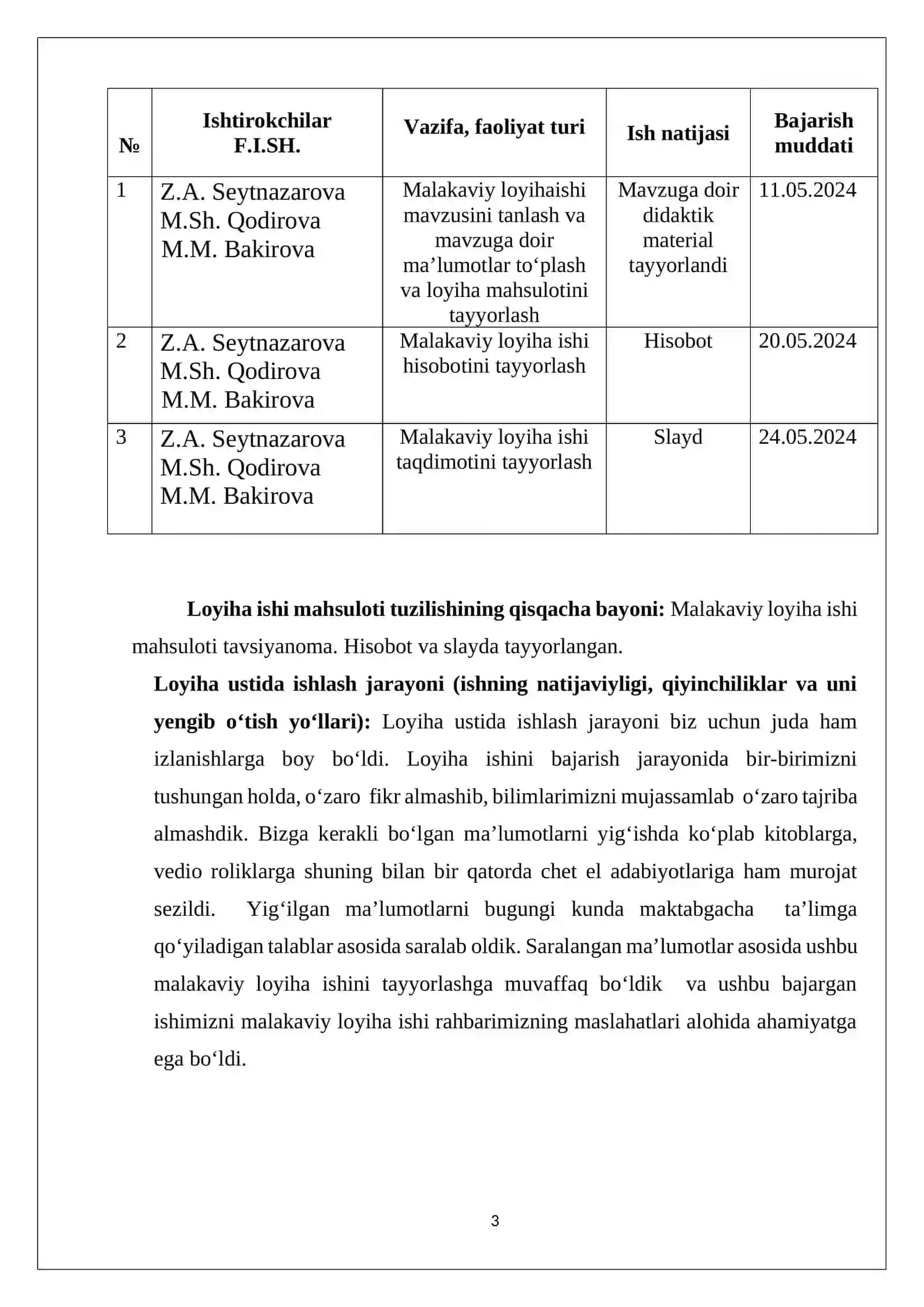 Motor alaliyada olib boriladigan korreksion ishlar 3