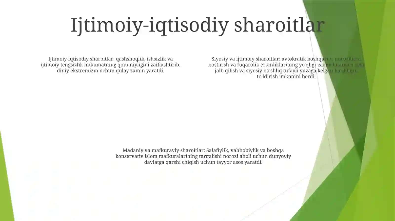Islom Dinining Paydo Bo'Lishida Ijtimoiy Siyosiy Va Madaniy Sharoit 3