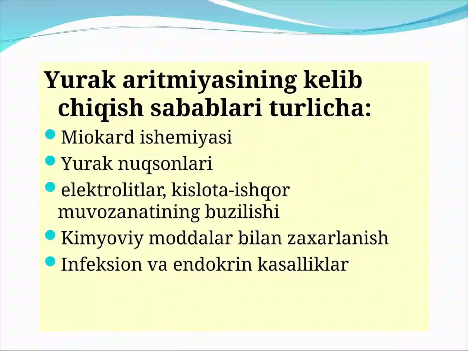 aritmiyaga qarshi moddalar 3