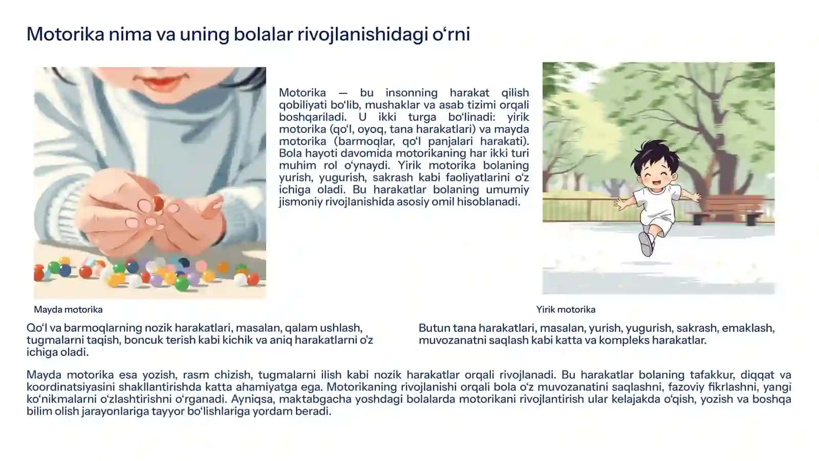 Bolalarda mayda va yirik motorikani rivojlantirish metodikasi 3