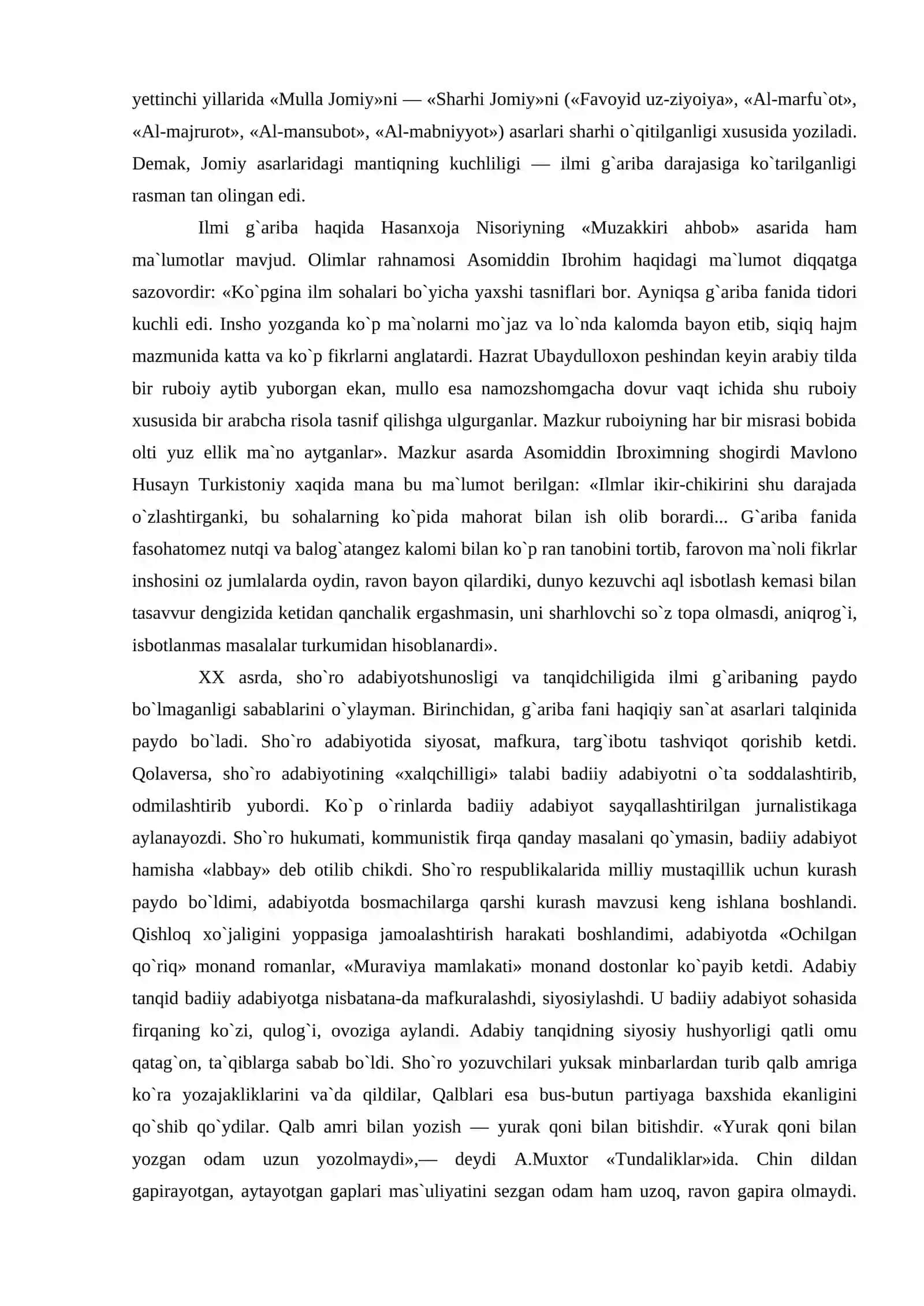 Ilmi g`aribani qo`msab 3